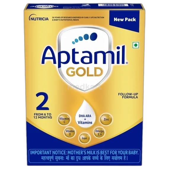 aptamil gold stage 2 powder 400 gm